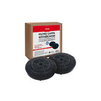 Recambio Juego 2 filtro de carbón tipo 57 V400 elica campana extractora Mondo 4055171138