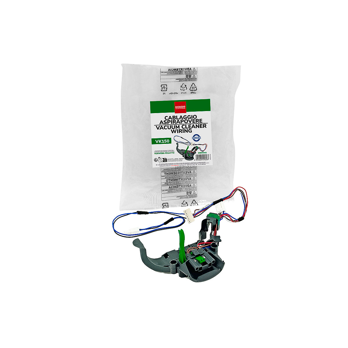 Recambio Cableado VK150 aspiradora Mondo 30786