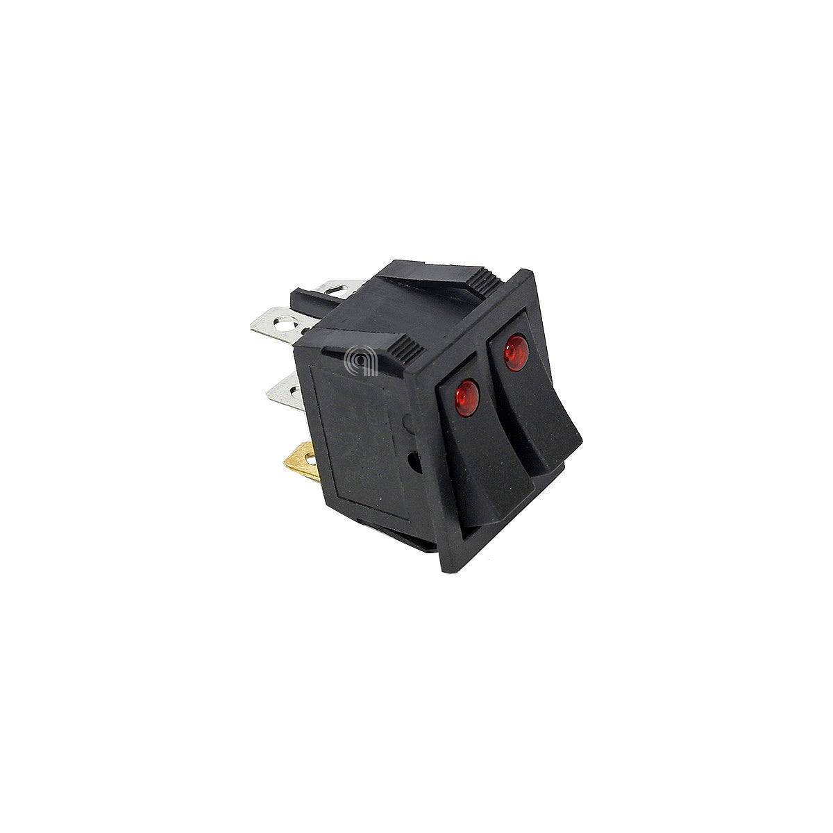 Interruptor doble luminoso pequeño electrodoméstico Universale 00815224