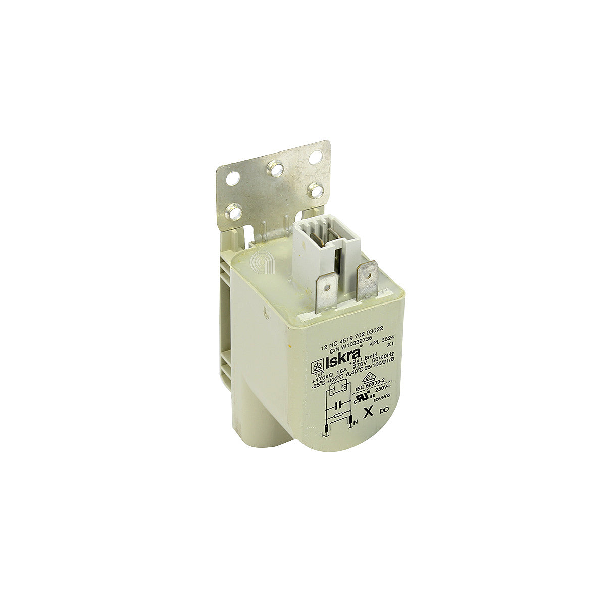 Filtro de ruido para lavadora Whirlpool W10367632