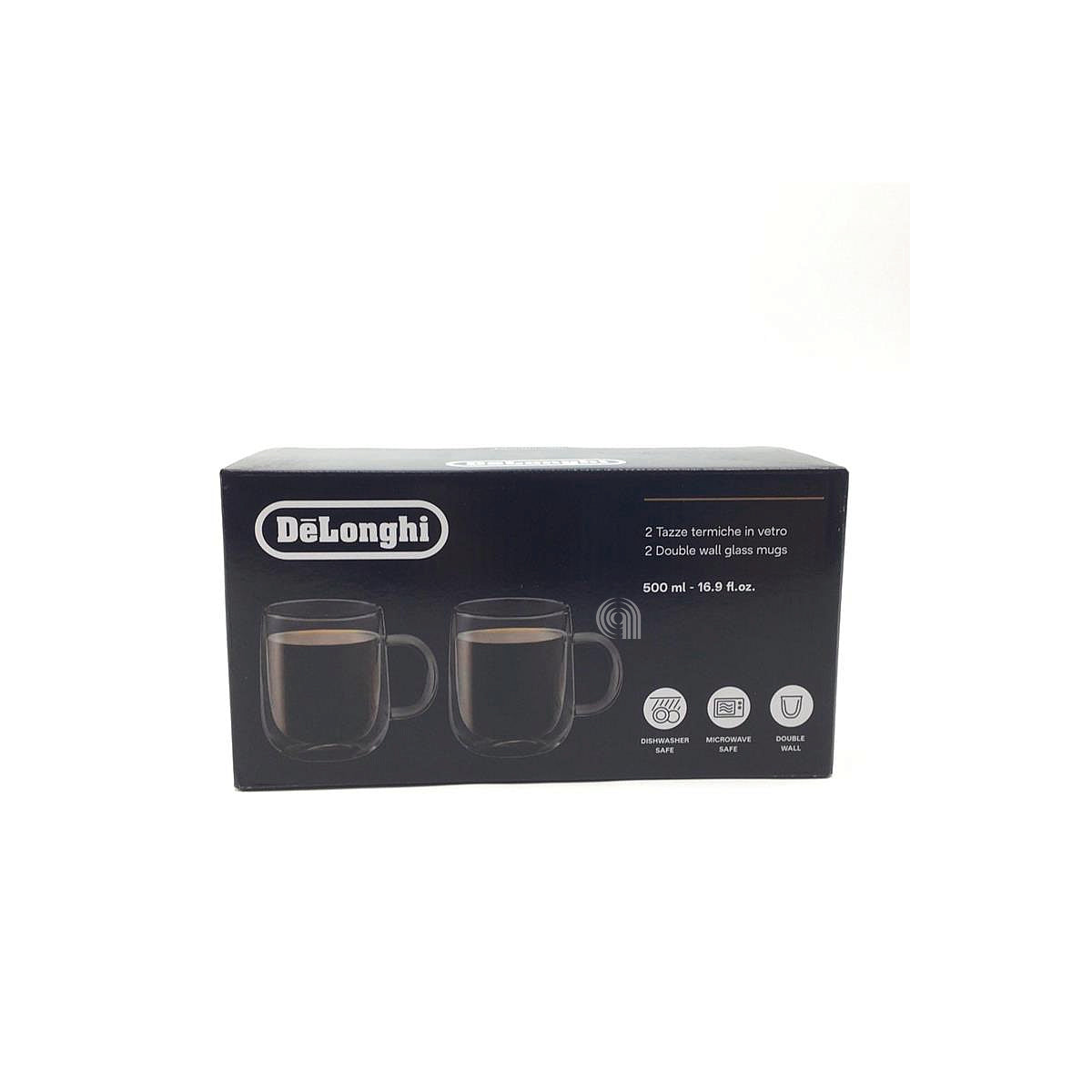 Recambio 2 tazas termiche in cristal 500ML cafetera De longhi AS00006566