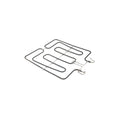 Resistencia inferior horno Bosch 20003983