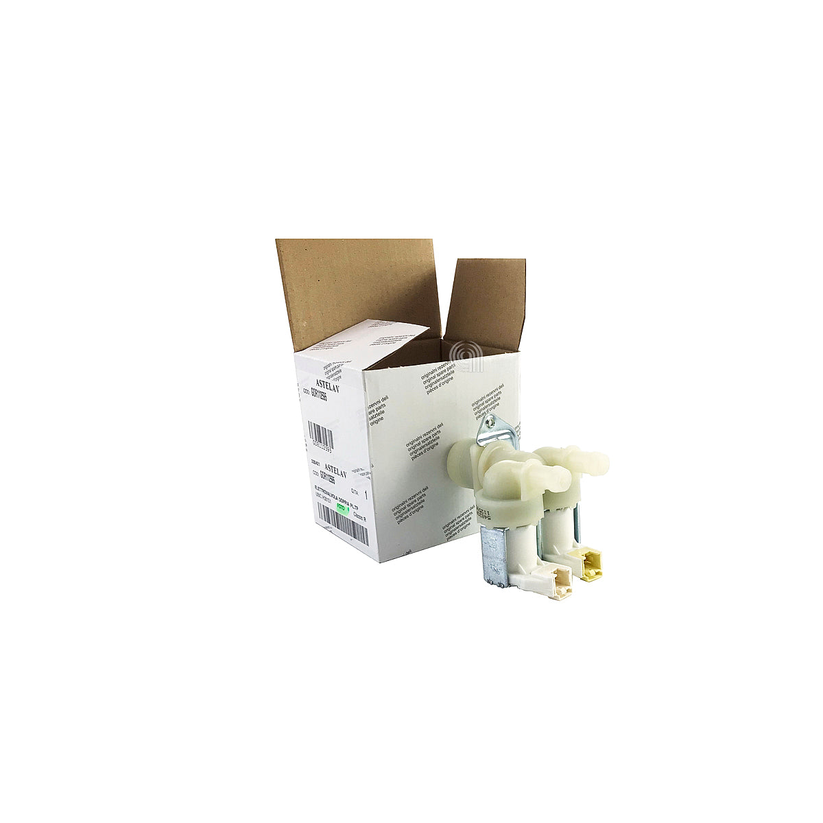Válvula solenoide 2 vías 180° lavadora Gorenje GOR112595