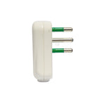 Enchufe A squadra ribassata con terra 10A cod pequeño electrodoméstico Mondo 55301170