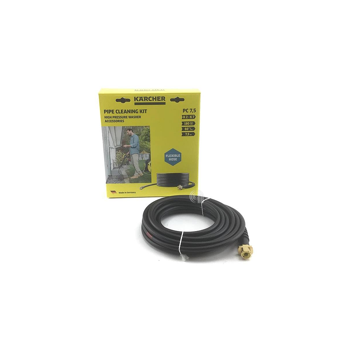 Recambio Dispositivo sturatubi 7,5 M hidrolimpiadora Karcher 2.637-729.0